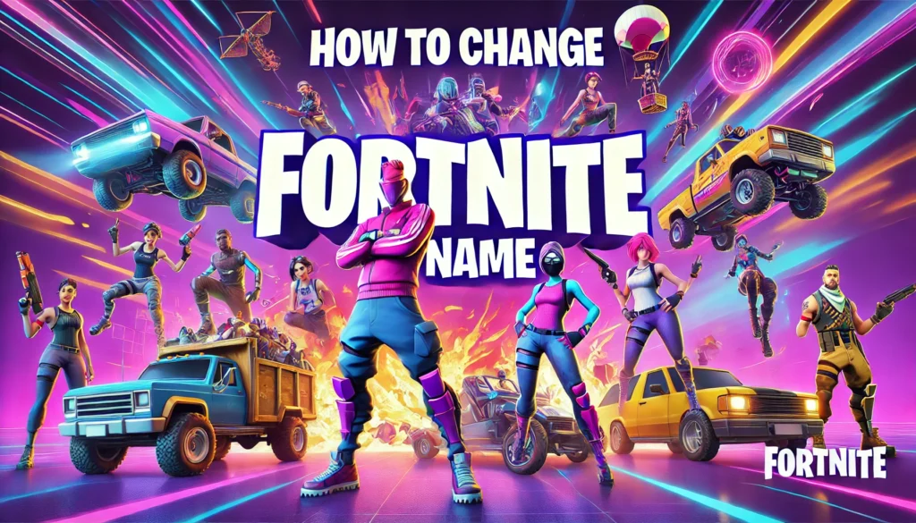 How to change Fortnite name