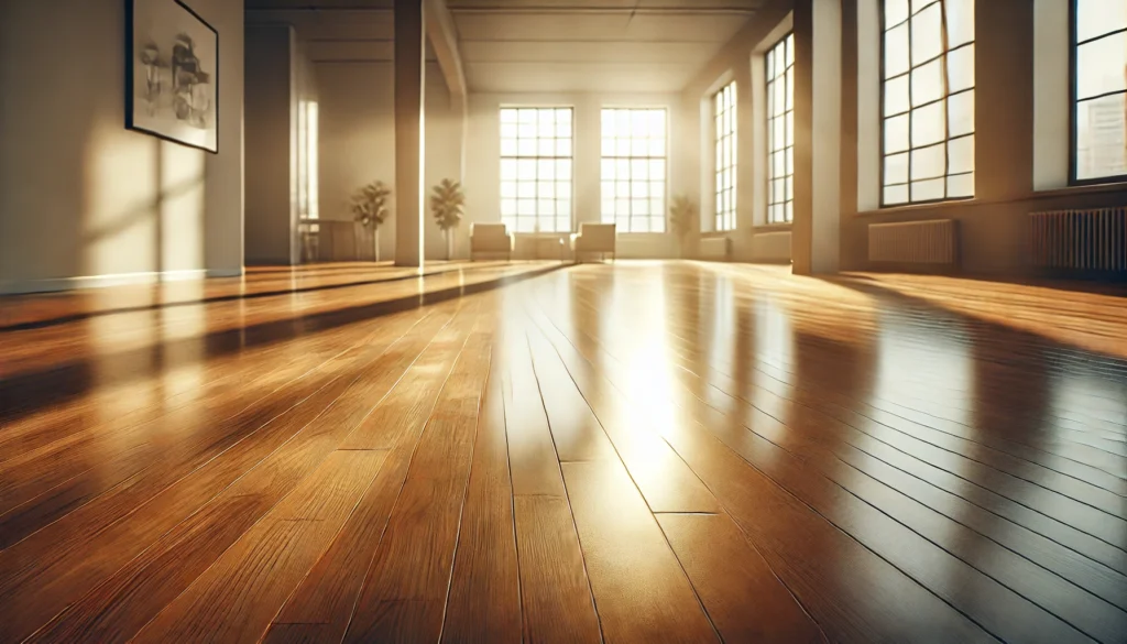  how to clean prefinished hardwood floors, featuring sparkling clean floors with natural light enhancing their shine in a modern minimalist room.