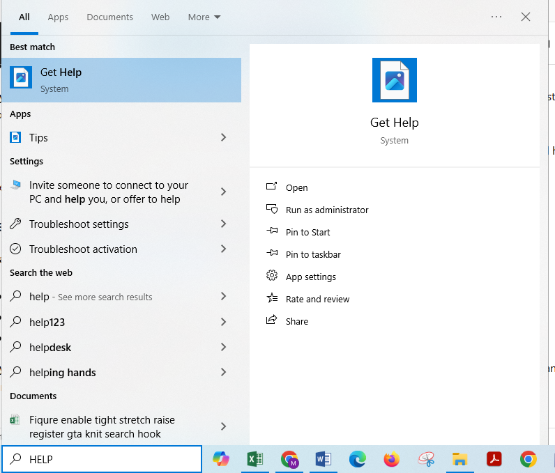 How to Get Help in Windows